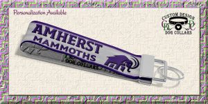 Amherst College Mammoths Key Fob Wristlet Product Image No2