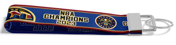BLUE Denver Nuggets 2023 NBA Champions Key Fob Product Image No1