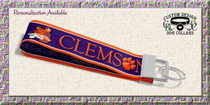 Clemson University Tigers Key Fob Wristlet Product Image No2