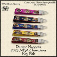 Denver Nuggets 2023 NBA Champions Key Fob Product Image No1