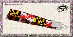 Maryland Pride Flag Key Fob Wristlet Product Image No2