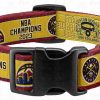 NBA CHAMPIONS 2023 GOLD Denver Nuggets Pet Collar Product Image No2