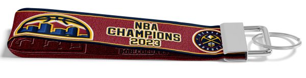 RED Denver Nuggets 2023 NBA Champions Key Fob Product Image No1