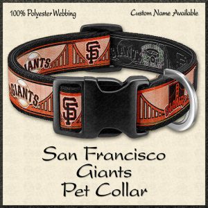 San Francisco Giants Pet Collar Product Image No1