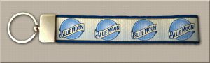 Blue Moon Beer Personalized Designer Key Fob Product Image No1