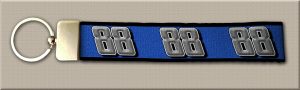 Dale Earnhardt Jr Number 88 NASCAR Personalized Designer Key Fob Product Image No1
