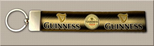 Guinness Stout Beer Personalized Designer Key Fob Product Image No1