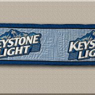 Keystone Light Beer Designer Key Fob