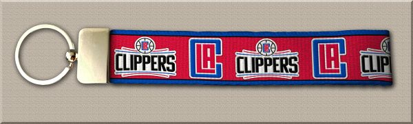 LA Clippers NBA Personalized Key Fob Product Image No1