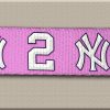 PINK Derek Jeter No2 Personalized Designer Key Fob