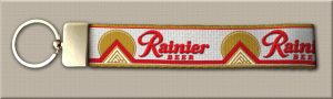 Rainier Beer Designer Key Fob