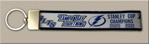 Tampa Bay Lightning Stanley Cup Champions Key Fob