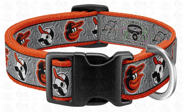 Baltimore Orioles Baseball Pet Collar Product Image No2