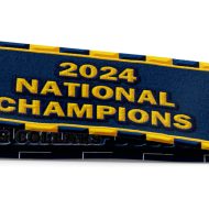 Michigan Wolverines BLUE 2024 National Champions Key Fob Wristlet Product Image No2