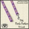 PINK Florida Panthers Leash Product Image No1