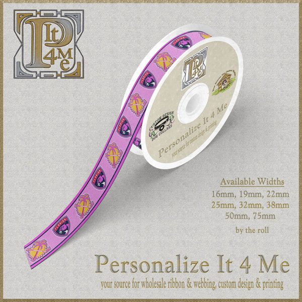 WHOLESALE Florida Panthers PINK Ribbon Roll Product Image No1