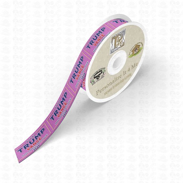 PINK Trump Vance 2024 WHOLESALE Ribbon Roll Product Image No2